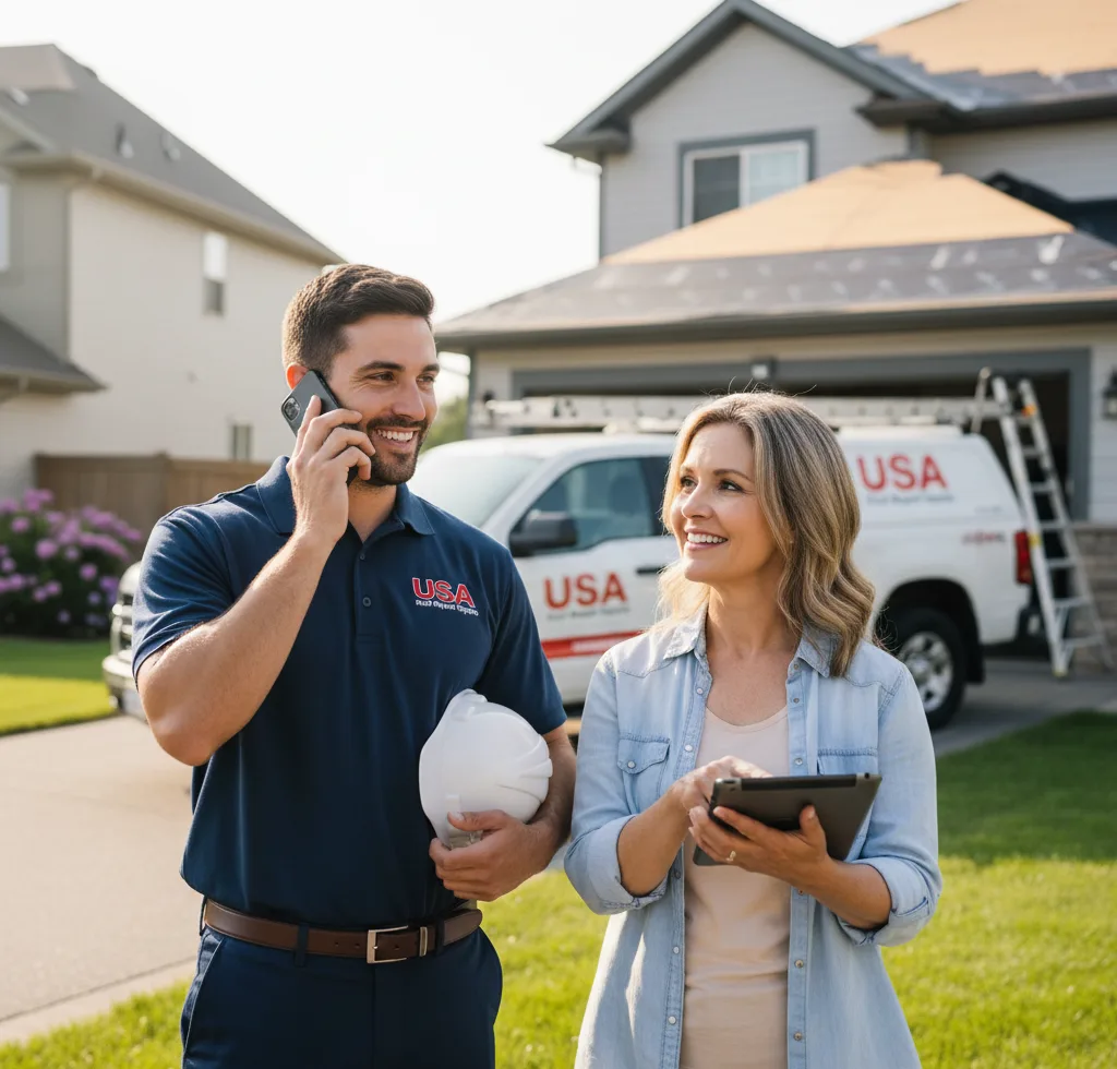 USA Roof Repair Experts customer support in Hummelstown